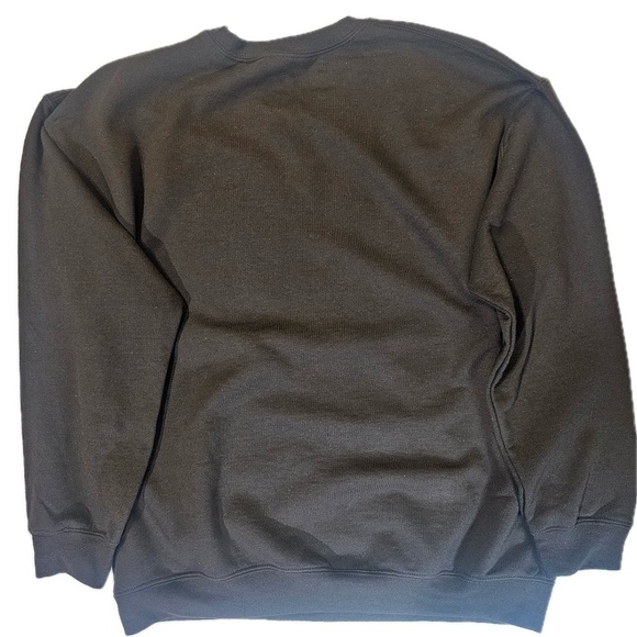 Trust The Universe Adventure Seeker Sweatshirt Womens Large Black Positive Vibes - Picture 2 of 5